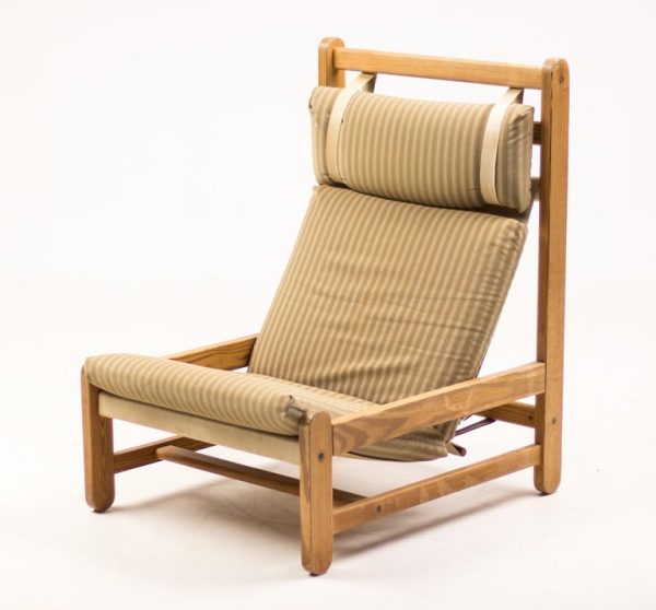 Danish Oregon Pine Sling Chair - Image 2