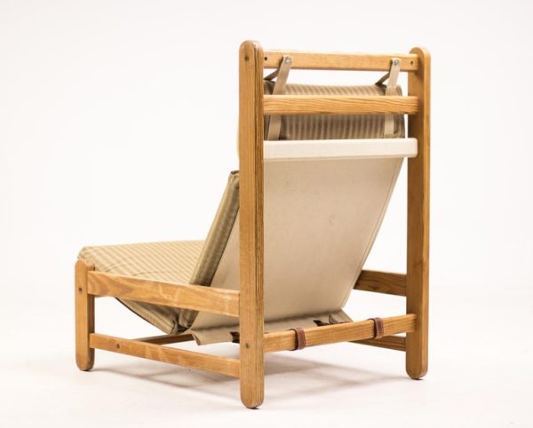 Danish Oregon Pine Sling Chair - Image 4