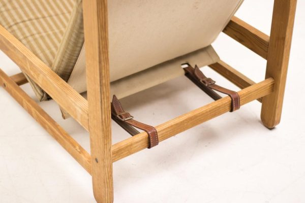 Danish Oregon Pine Sling Chair - Image 5