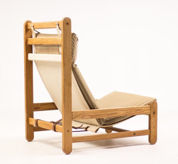 Danish Oregon Pine Sling Chair - Image 6