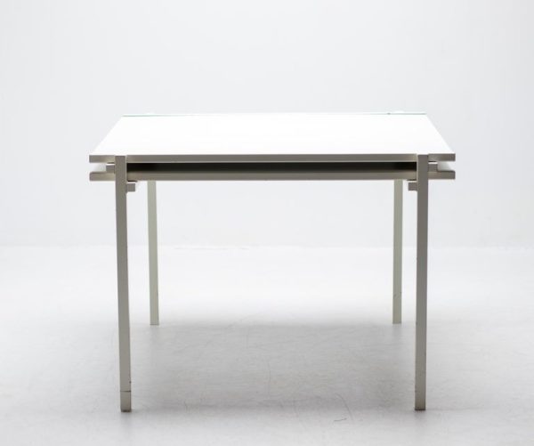 Architectural Rietveld "De Stijl" Adjustable Dining Table by Metz & Co - Image 4