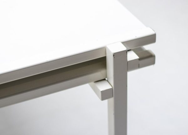 Architectural Rietveld "De Stijl" Adjustable Dining Table by Metz & Co - Image 5