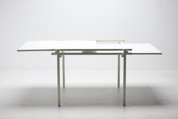 Architectural Rietveld "De Stijl" Adjustable Dining Table by Metz & Co - Image 6