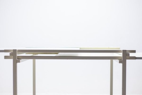 Architectural Rietveld "De Stijl" Adjustable Dining Table by Metz & Co - Image 8