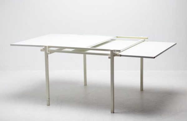 Architectural Rietveld "De Stijl" Adjustable Dining Table by Metz & Co - Image 9