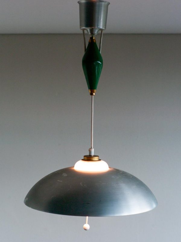 Counterbalance Pendant Lamp by Nordiska Kompaniet, NK, Sweden - Image 2