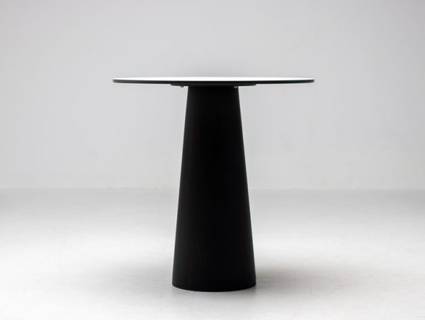 Marcel Wanders Container Dining Table, Black Base & White Top - Image 2