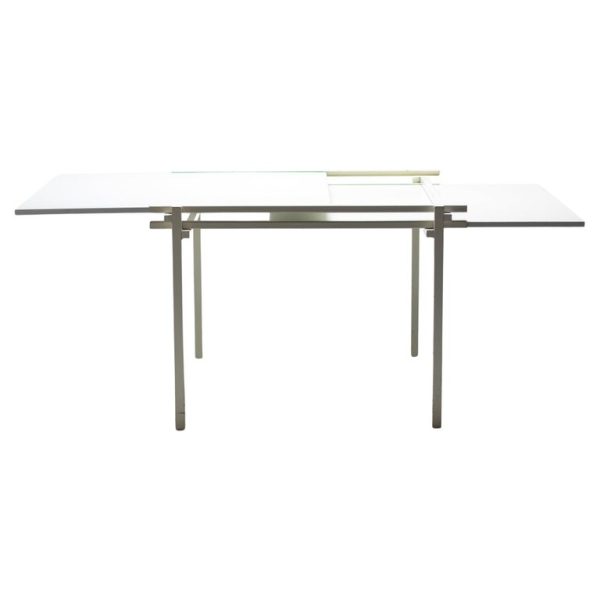 Architectural Rietveld "De Stijl" Adjustable Dining Table by Metz & Co