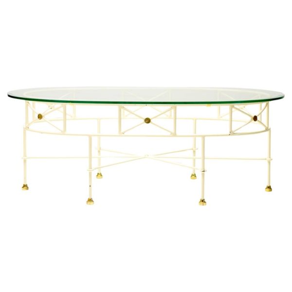 Italian Architectural Glass Coffee Table