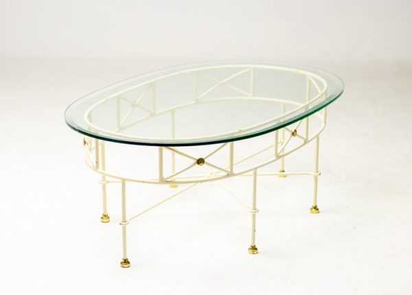 Italian Architectural Glass Coffee Table - Image 4