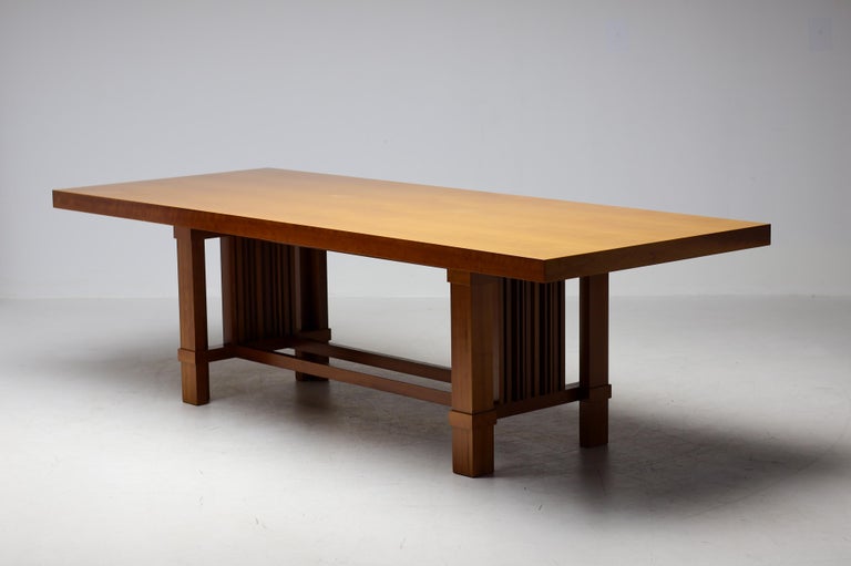 Frank Lloyd Wright '608 Taliesin' Dining Table for Cassina - Image 6