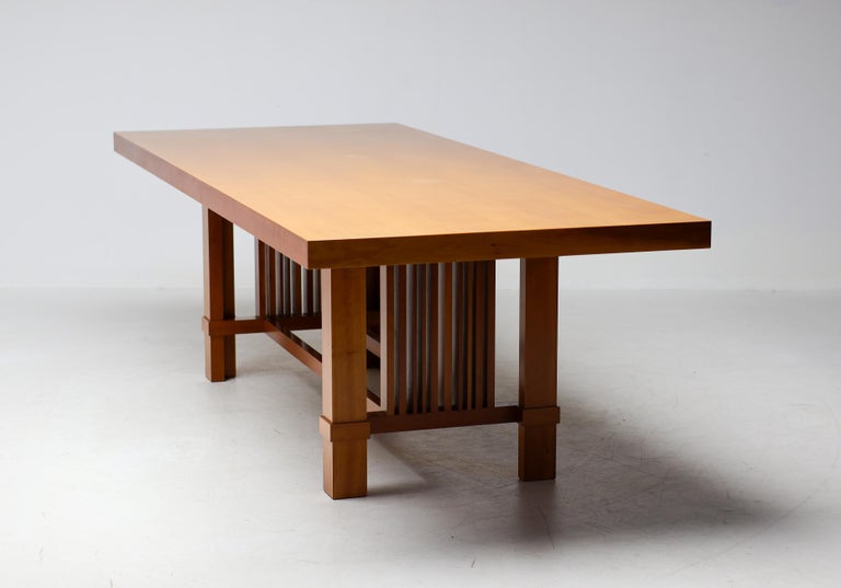 Frank Lloyd Wright '608 Taliesin' Dining Table for Cassina - Image 8