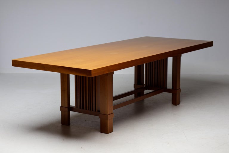 Frank Lloyd Wright '608 Taliesin' Dining Table for Cassina - Image 15