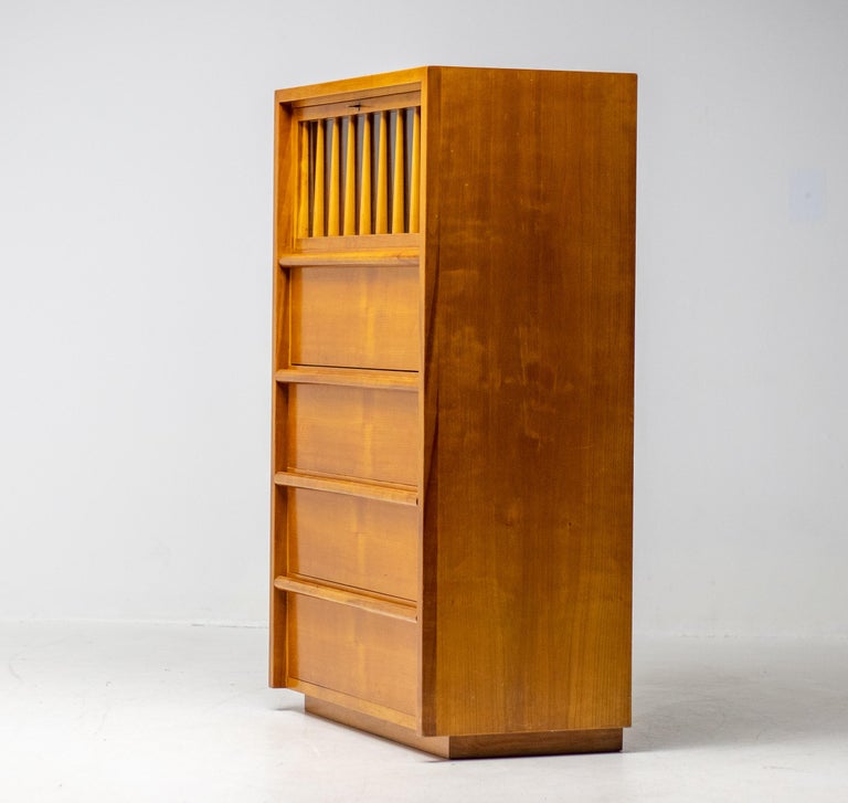 Unique One-Off T.H. Robsjohn-Gibbings Secretary Cabinet by ‘t Woonhuys, 1955 - Image 12