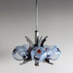 Murano Glass Chandelier by Mazzega - Image 3