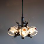 Murano Glass Chandelier by Mazzega - Image 8