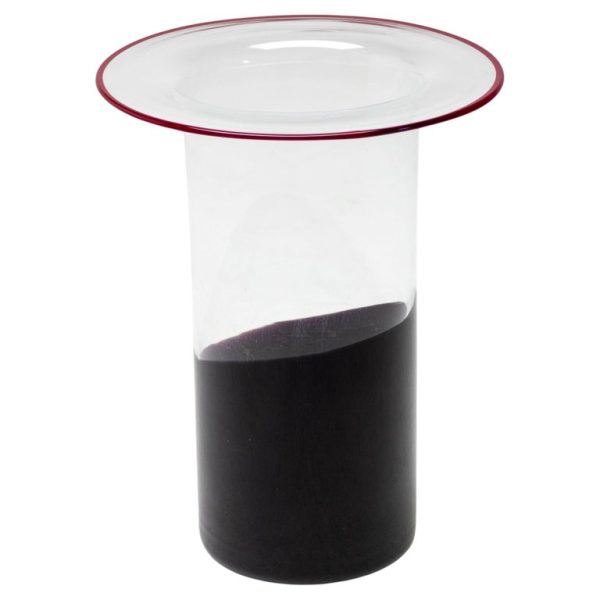 Extra Large “Chiclos” Vase by Renato Toso for Leucos – Italian Murano Glass