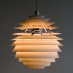 Rare Large Poul Henningsen Louvre Pendant by Louis Poulsen, 1962 - Image 6