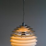 Rare Large Poul Henningsen Louvre Pendant by Louis Poulsen, 1962 - Image 7