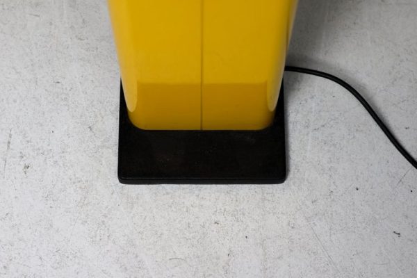 Bright Yellow Italian Floor Lamp by Gianfranco Frattini, 1970s - Image 6