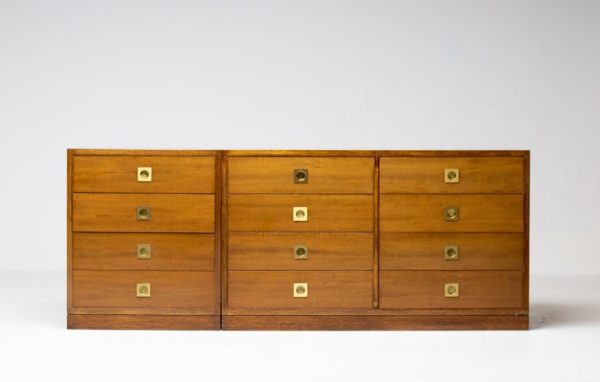 Chest of Drawers Set in Walnut - Image 10