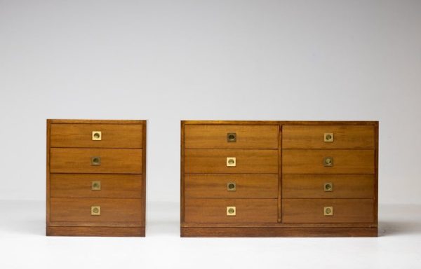 Chest of Drawers Set in Walnut - Image 2