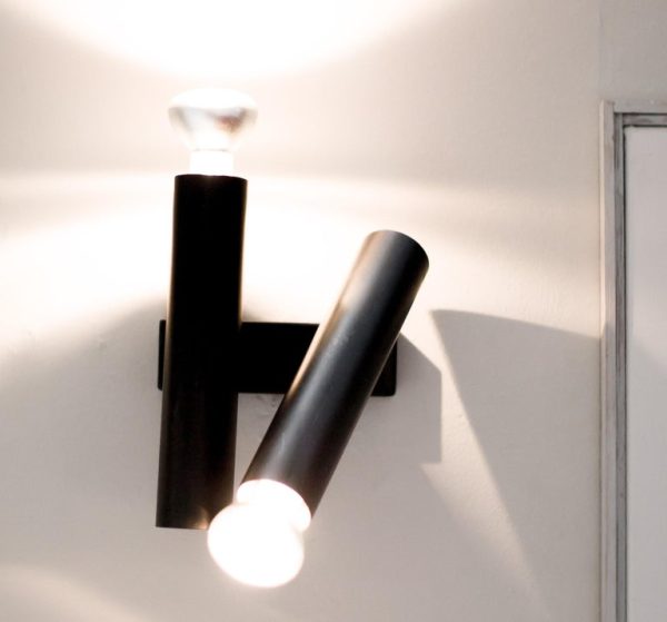 Jean René Caillette — Adjustable Tubular Twin Sconce - Image 3
