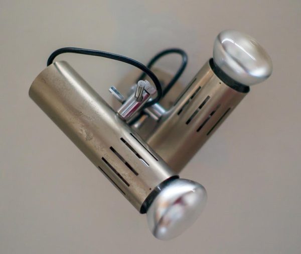 Alain Richard Double Tubular Sconce by Disderot - Image 2