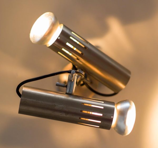 Alain Richard Double Tubular Sconce by Disderot - Image 5