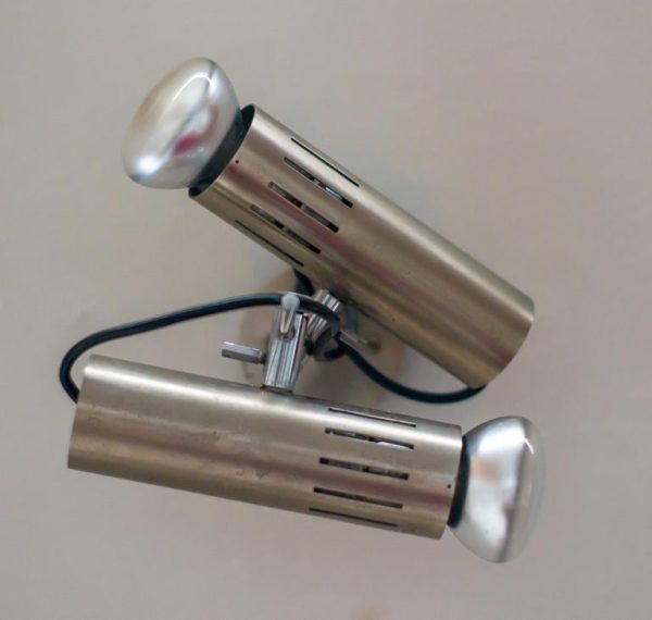 Alain Richard Double Tubular Sconce by Disderot - Image 8