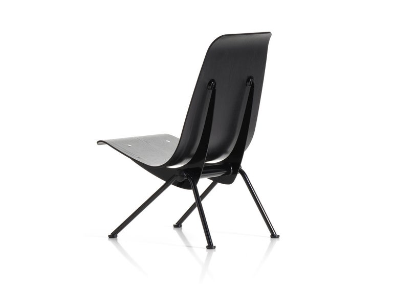 Jean Prouvé “Antony” Chair — Limited Edition, Black Frame / Black Plywood Seat - Image 5