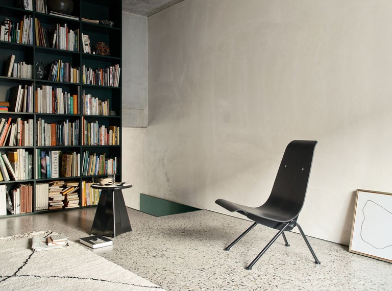 Jean Prouvé “Antony” Chair — Limited Edition, Black Frame / Black Plywood Seat - Image 6