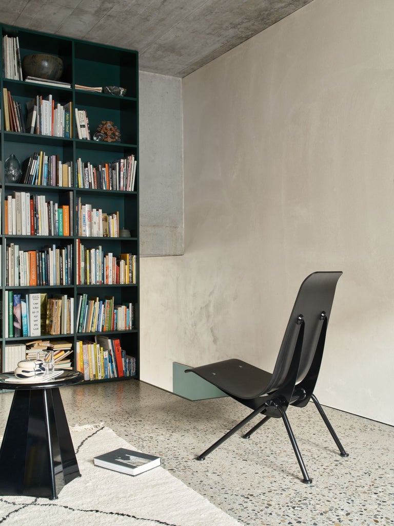 Jean Prouvé “Antony” Chair — Limited Edition, Black Frame / Black Plywood Seat - Image 7