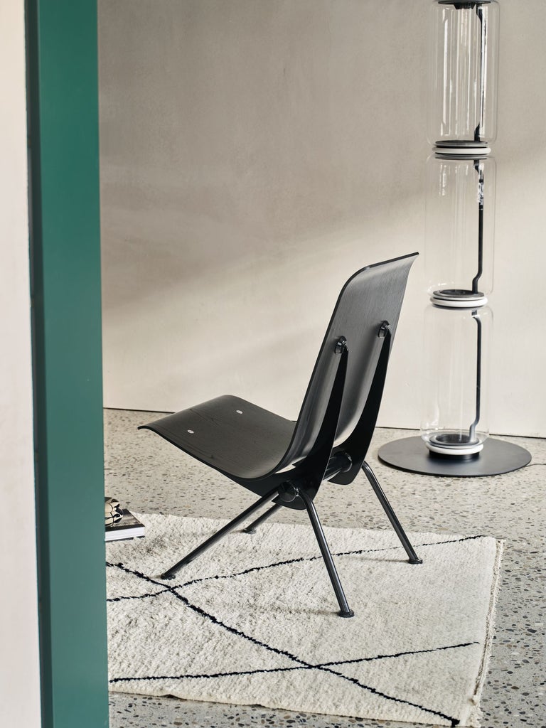 Jean Prouvé “Antony” Chair — Limited Edition, Black Frame / Black Plywood Seat - Image 8