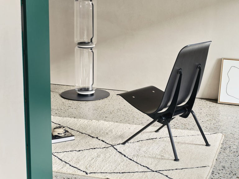 Jean Prouvé “Antony” Chair — Limited Edition, Black Frame / Black Plywood Seat - Image 2