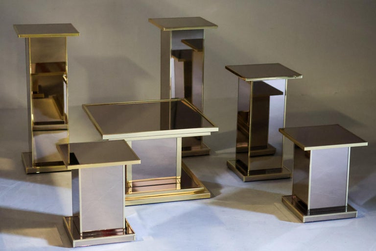 Set of Six Hollywood Regency Pedestals - Image 10