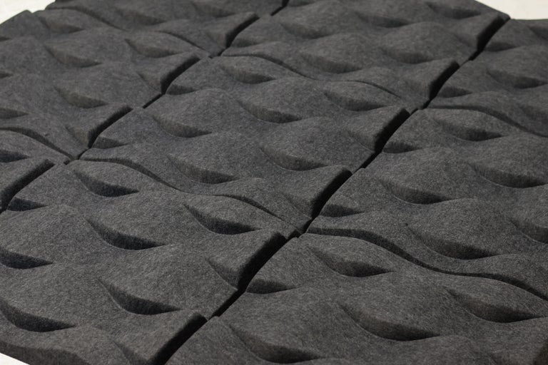 Set of Ten Soundwave Swell Acoustic Wall Panels by Jin Kuramoto for Offecct - Image 5