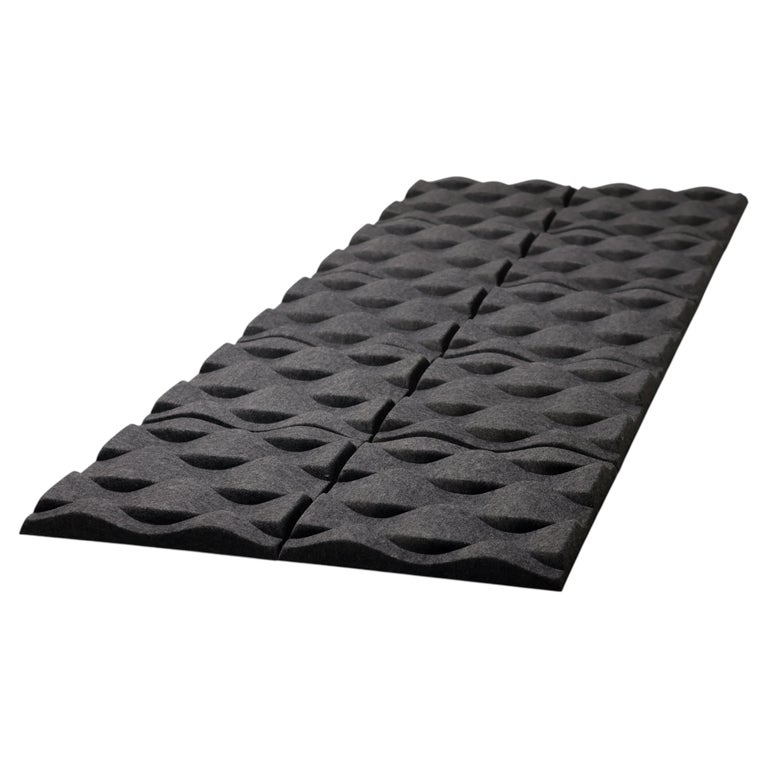 Set of Ten Soundwave Swell Acoustic Wall Panels by Jin Kuramoto for Offecct