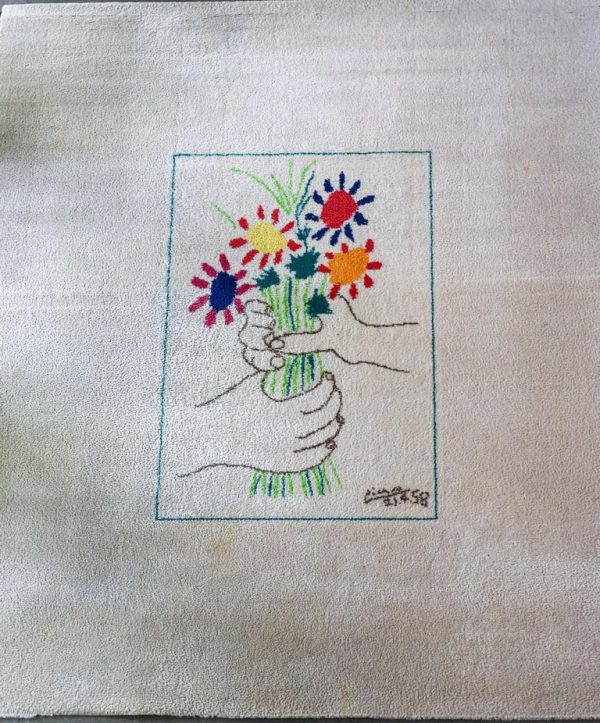 Desso Rug Tapestry Picasso Le Bouquet Paris Edition 1958/1997 - Image 7