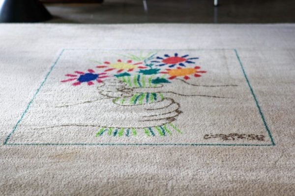 Desso Rug Tapestry Picasso Le Bouquet Paris Edition 1958/1997 - Image 3