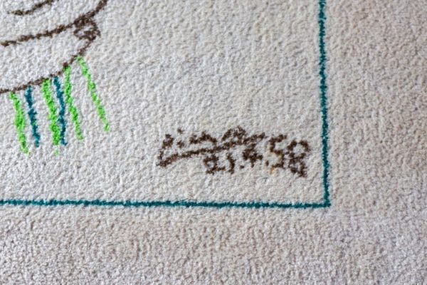 Desso Rug Tapestry Picasso Le Bouquet Paris Edition 1958/1997 - Image 4
