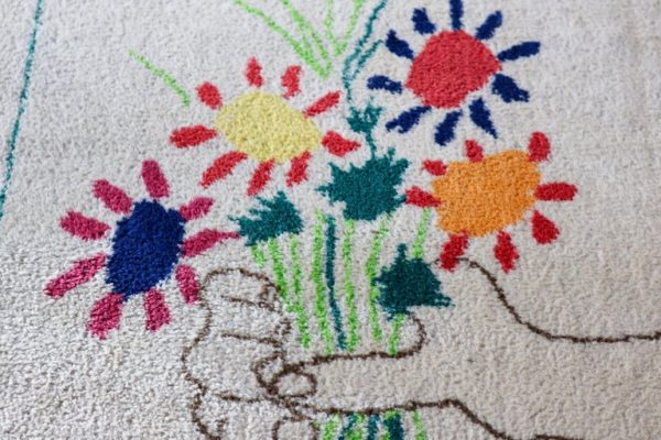 Desso Rug Tapestry Picasso Le Bouquet Paris Edition 1958/1997 - Image 5