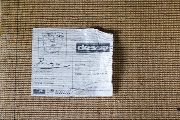 Desso Rug Tapestry Picasso Le Bouquet Paris Edition 1958/1997 - Image 6