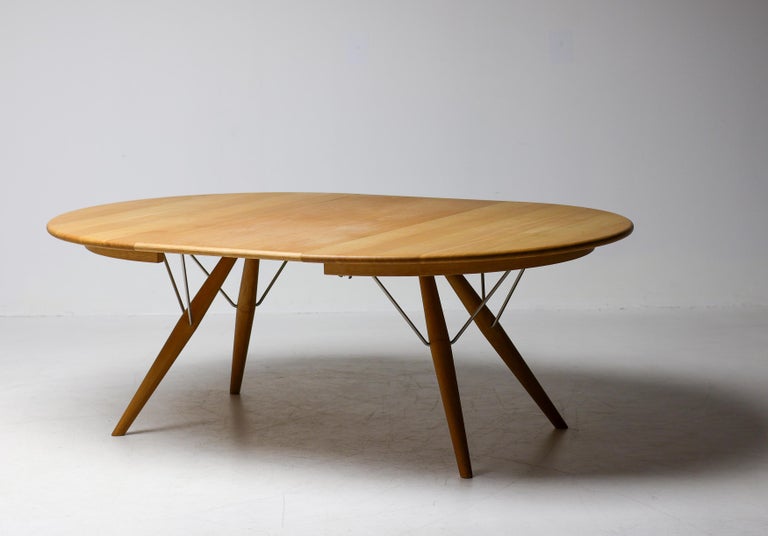 Hans J. Wegner PP75 Extendable Dining Table in Oak - Image 14
