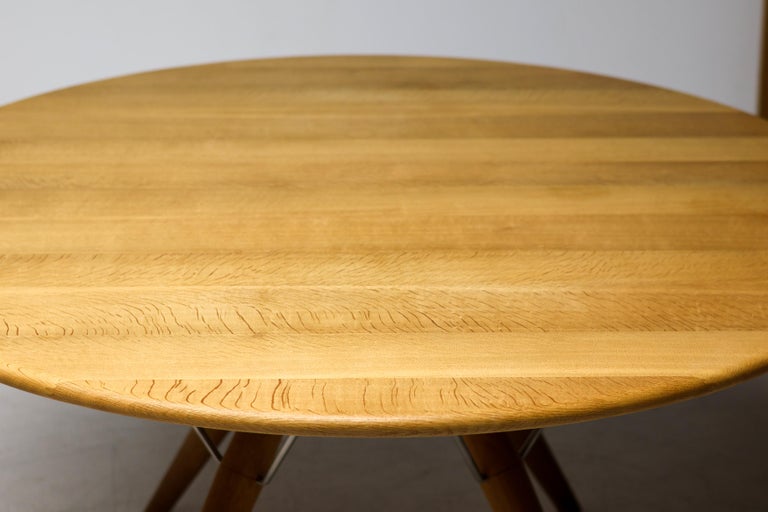 Hans J. Wegner PP75 Extendable Dining Table in Oak - Image 8