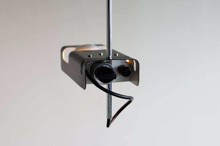 Rare Early Joe Colombo Spider Ceiling or Wall Lamp by O-Luce, 1967 - Image 4