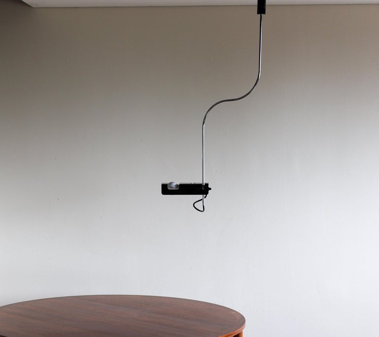 Rare Early Joe Colombo Spider Ceiling or Wall Lamp by O-Luce, 1967 - Image 8