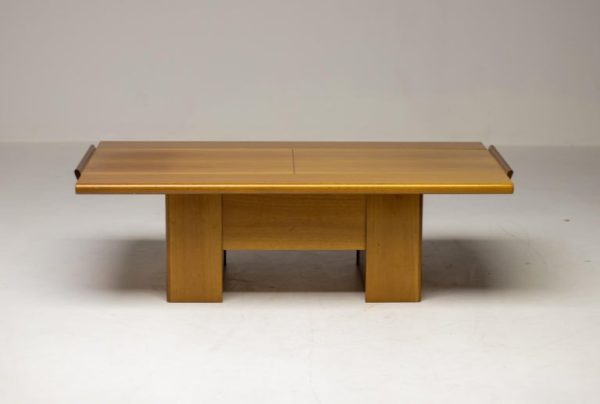 Monumental Cherry Coffee Table / Bar - Image 2