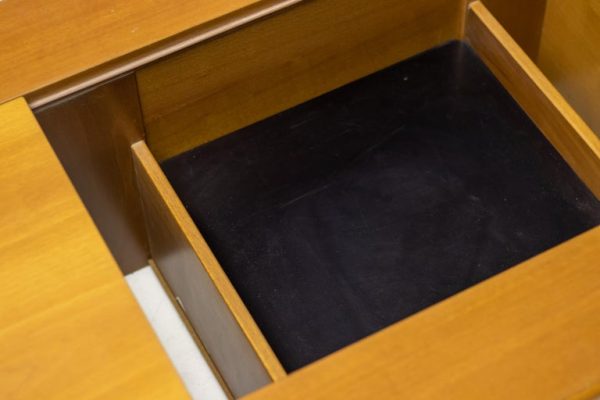 Monumental Cherry Coffee Table / Bar - Image 6