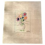 Desso Rug Tapestry Picasso Le Bouquet Paris Edition 1958/1997